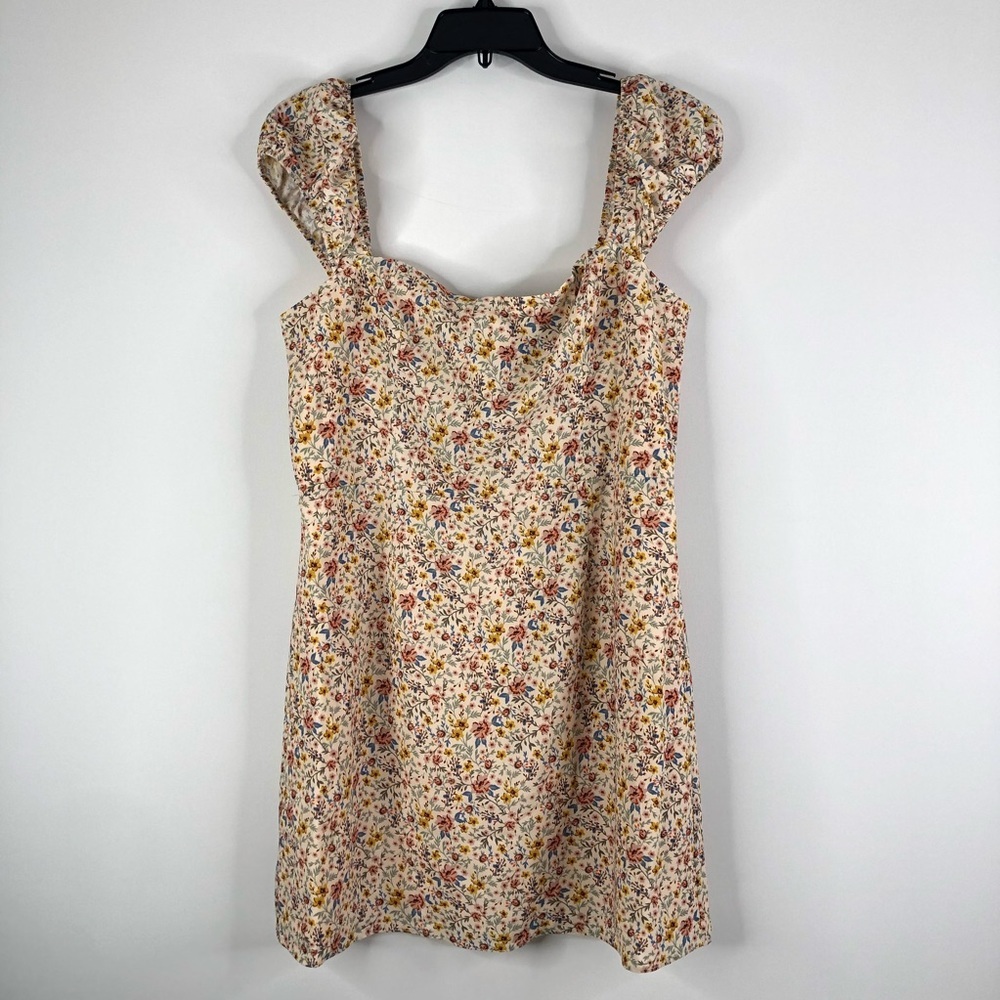 French Connection DELMIRA VERONA SMOCK MINI DRESS Modern Bridgerton Style - Picture 3 of 7
